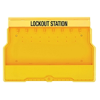 Střední stanice na komponenty LOCKOUT TAGOUT